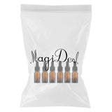 Maxbell Maxbell 6 Empty Glass Refill Eye Dropper Bottles Essential Oil Perfume Pipette Vials 10ml