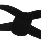 Maxbell Maxbell Clavicle Hampback Posture Corrector Back Shoulder Support Belt S/M/L M Black