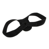 Maxbell Maxbell Clavicle Hampback Posture Corrector Back Shoulder Support Belt S/M/L M Black