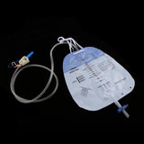 Maxbell 2pcs 1500ml Disposable Clear Urine Urinary Catheter Drainage Bag Anti Reflux
