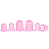 Maxbell Maxbell 12 Pieces Silicone Anti Cellulite Massage Cupping Body Facial Cups M L