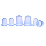Maxbell Maxbell 12 Pieces Silicone Anti Cellulite Massage Cupping Body Facial Cups M L