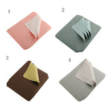 Maxbell Maxbell 10 Pieces Fiber Lens Cleaner Eyeglass Cloth for Glasses Sunglasses Cleaning Pink+Beige