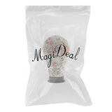 Maxbell 3pcs Cork Canvas Block Mannequin Model Head Wigs Making Display w/ Clamp