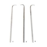 Maxbell Maxbell 3PCS Crochet Hook Hair Sewing Knitting Weave Needle Wigs Extensions Tools S
