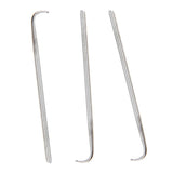 Maxbell Maxbell 3PCS Crochet Hook Hair Sewing Knitting Weave Needle Wigs Extensions Tools L