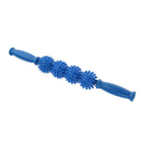 Maxbell Maxbell Comfortable 4 Balls Massage Roller Stick for Body Muscle Relaxation Blue
