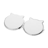 Maxbell Maxbell 2x Travel Portable Double Folding Makeup Mirror Compact Pocket Purse Mirrors #C