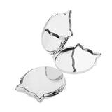 Maxbell Maxbell 2x Travel Portable Double Folding Makeup Mirror Compact Pocket Purse Mirrors #C