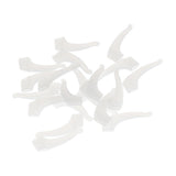 Maxbell Maxbell 10 Pairs Silicone Anti Slip Ear Grip Hooks Holder For Eyeglasses Glass Clear