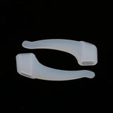 Maxbell Maxbell 10 Pairs Silicone Anti Slip Ear Grip Hooks Holder For Eyeglasses Glass Clear