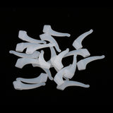 Maxbell Maxbell 10 Pairs Silicone Anti Slip Ear Grip Hooks Holder For Eyeglasses Glass Clear