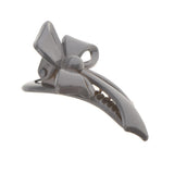 Maxbell Maxbell 10 Piece Cute Acrylic Bow Hair Barrettes Clips Hairpins for Girls Gray