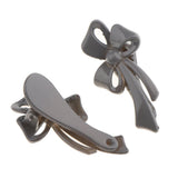 Maxbell Maxbell 10 Piece Cute Acrylic Bow Hair Barrettes Clips Hairpins for Girls Gray