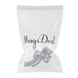 Maxbell Maxbell 10 Piece Cute Acrylic Bow Hair Barrettes Clips Hairpins for Girls Gray