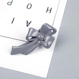 Maxbell Maxbell 10 Piece Cute Acrylic Bow Hair Barrettes Clips Hairpins for Girls Gray