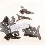 Maxbell Maxbell 10 Piece Cute Acrylic Bow Hair Barrettes Clips Hairpins for Girls Coffee