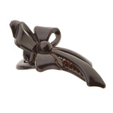 Maxbell Maxbell 10 Piece Cute Acrylic Bow Hair Barrettes Clips Hairpins for Girls Coffee