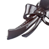 Maxbell Maxbell 10 Piece Cute Acrylic Bow Hair Barrettes Clips Hairpins for Girls Coffee