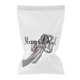 Maxbell Maxbell 10 Piece Cute Acrylic Bow Hair Barrettes Clips Hairpins for Girls Coffee
