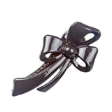Maxbell Maxbell 10 Piece Cute Acrylic Bow Hair Barrettes Clips Hairpins for Girls Coffee
