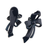 Maxbell Maxbell 10 Piece Cute Acrylic Bow Hair Barrettes Clips Hairpins for Girls Blue