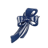 Maxbell Maxbell 10 Piece Cute Acrylic Bow Hair Barrettes Clips Hairpins for Girls Blue