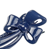 Maxbell Maxbell 10 Piece Cute Acrylic Bow Hair Barrettes Clips Hairpins for Girls Blue