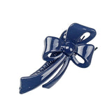 Maxbell Maxbell 10 Piece Cute Acrylic Bow Hair Barrettes Clips Hairpins for Girls Blue