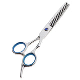 Maxbell Maxbell 1 Set Blue High Quality Professional Stainless Steel Hair Cutting Thinning Scissors Hairdressing Tool 6.5''