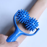 Maxbell Maxbell Handheld Acupuncture Spiky Massage Ball Shoulder Muscle Massager Blue