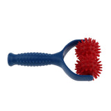 Maxbell Maxbell Handheld Acupuncture Spiky Massage Ball Shoulder Muscle Massager Blue Red