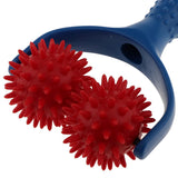 Maxbell Maxbell Handheld Acupuncture Spiky Massage Ball Shoulder Muscle Massager Blue Red