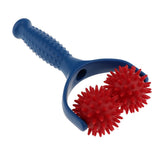Maxbell Maxbell Handheld Acupuncture Spiky Massage Ball Shoulder Muscle Massager Blue Red