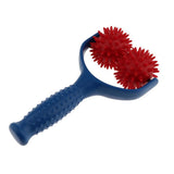 Maxbell Maxbell Handheld Acupuncture Spiky Massage Ball Shoulder Muscle Massager Blue Red