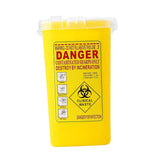 Maxbell 2x Sharps Container Biohazard Needle Disposal  Tattoo Waste Bin 1L