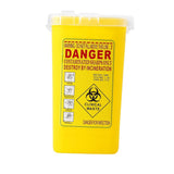Maxbell 2x Sharps Container Biohazard Needle Disposal  Tattoo Waste Bin 1L