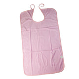 Maxbell Maxbell Waterproof Washable Adult Disability Bib Mealtime Cloth Protector Apron Pink