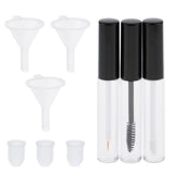 Maxbell Maxbell 3 Pieces Eyelash Growth Mascara Tube Eyeliner Lip Gloss Vials Funnels 10ml