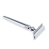 Men's Double Edge Safety Shaving Razor Alloy Classic Manual Shaver Base Set