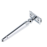 Men's Double Edge Safety Shaving Razor Alloy Classic Manual Shaver Base Set