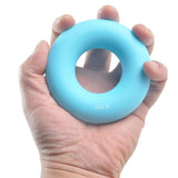 Maxbell Maxbell Silicone Hand Strengthener Gripper Ring Forearm Finger Exerciser Blue 60LB