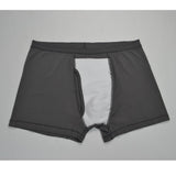Maxbell Maxbell Men's Washable Incontinence Boxer Open Fly Underwear Patient Breathable Pant XL