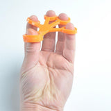 Maxbell Maxbell Finger Stretcher Resistance Band Exerciser Hand Grip Strength Trainer Orange