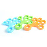 Maxbell Maxbell Finger Stretcher Resistance Band Exerciser Hand Grip Strength Trainer Orange