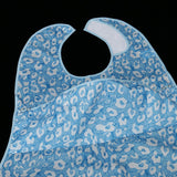 Maxbell Maxbell Reusable Waterproof Adult Mealtime Bib Disability Clothes Protector Apron Blue
