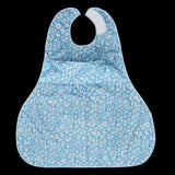 Maxbell Maxbell Reusable Waterproof Adult Mealtime Bib Disability Clothes Protector Apron Blue