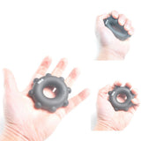 Maxbell Maxbell Silicone Forearm Wrist Finger Exerciser Hand Grip Strengthener Gripper Ring White