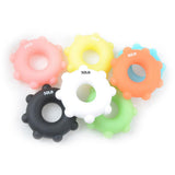 Maxbell Maxbell Silicone Forearm Wrist Finger Exerciser Hand Grip Strengthener Gripper Ring White