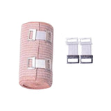 Maxbell 3xBreathable Cotton Elastic Compression Bandage Wrap with Hook Loop Closure 7.5 cm